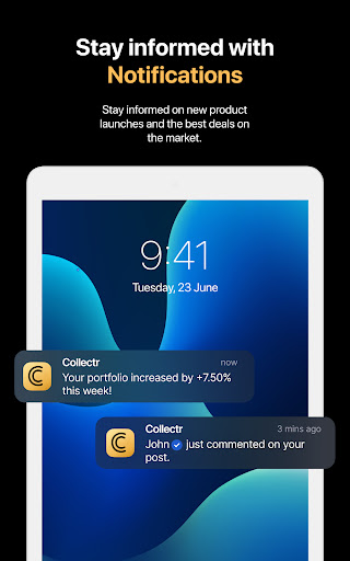 Screenshot of Collectr - TCG Collector App