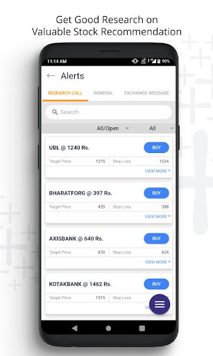 Investmentz App Screen 2