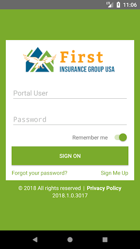Android application First Insurance Group USA Inc. screenshort