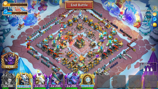 Castle Clash MOD APK v3.4.51 (Unlimited Gems) Gallery 8