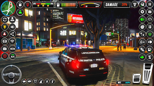 US Police Car Driving Cop Game 2