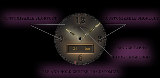 TSD17 Glow Watch Face Wear OS Screen 3