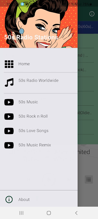 50s Radio Top Fifties Music - 3.0.0 - (Android)