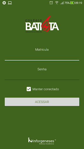 Android application Batista Online screenshort