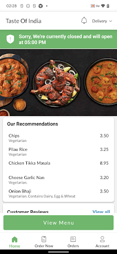 Taste Of India Screen 2