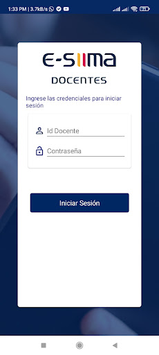 Android application Pase de Lista UAA screenshort
