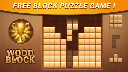 Wood Block Puzzle - Play Wooden Block Puzzle Online Game on PC