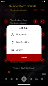 Thunderstorm Sounds Ringtones