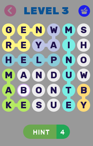 6 Letter word Screen 3