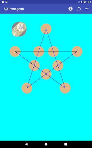 Android application AO Pentagram screenshort