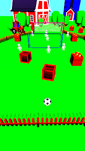 疯狂足球踢球乐趣 3D