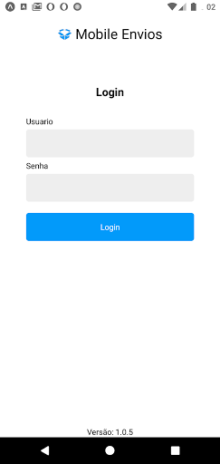 Mobile Entregas Screen 2