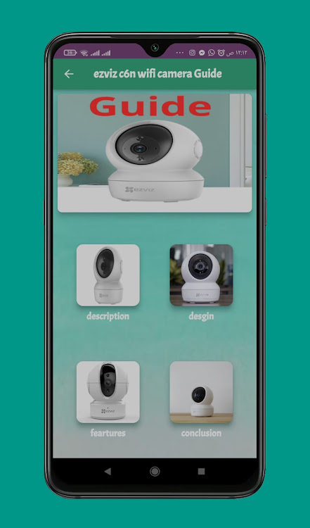 ezviz c6n wifi camera Guide - 3 - (Android)