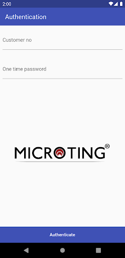 Android application Microting eForm screenshort