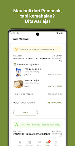 New Pasar.id Pedagang Screen 3