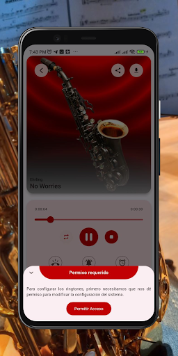 Saxophone Ringtones Screen 3