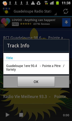 Guadeloupe Radio Stations Screen 3