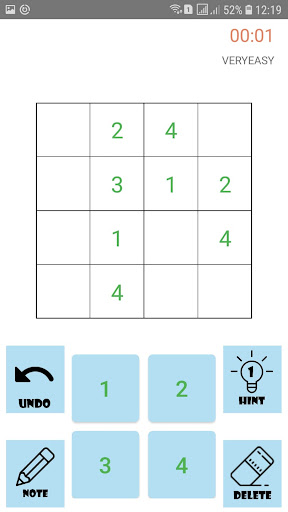 Android application SUDOKU - SUDOKU SOLVER screenshort
