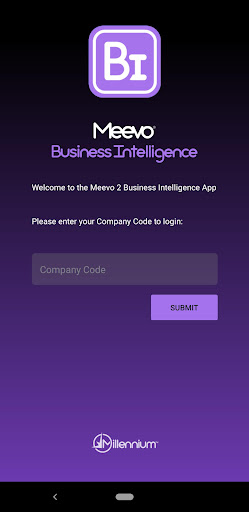 Android application Meevo Business Intelligence screenshort