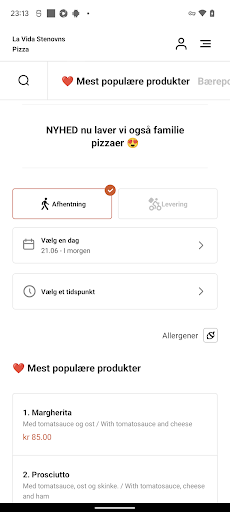 La Vida Stenovns Pizza Screen 3