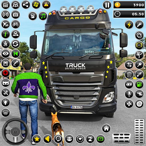 Euro Truck Game Transport Game logo