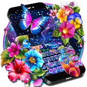 Twinkle Flower Butterfly Keyboard  Icon