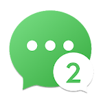 Cover Image of Download 2Face: 2 Accounts for 2 whatsapp, dual apps 2.12.08 APK