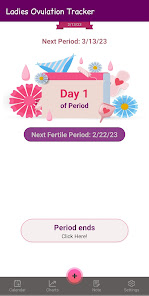 Ladies Ovulation Tracker 5.2 APK + Мод (Unlimited money) за Android
