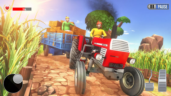 Tractor Farming Games Offline apktram screenshots 5