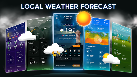 Live Weather: Radar & Forecast