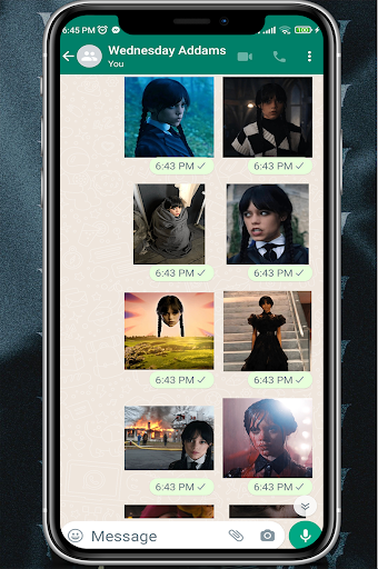 Wednesday Addams Stickers 2023 Screen 2
