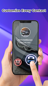 Phone Call Screen Theme 3D App