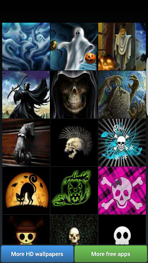 Android application Scary Halloween HD Wallpapers screenshort