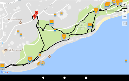 Travel Tracker Pro - GPS-Screenshot