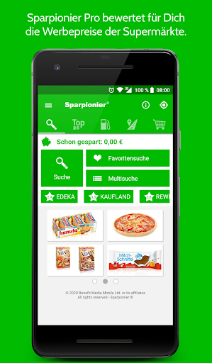 Android application SPARPIONIER PRO Preisvergleich screenshort