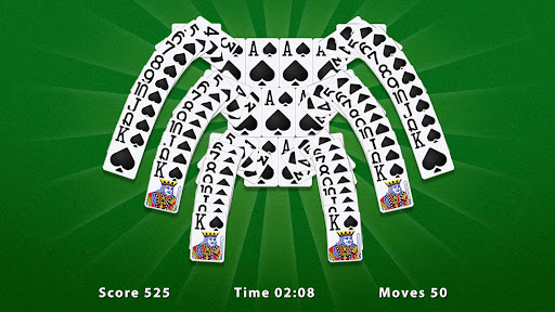 Spider Solitaire Screen 3