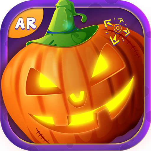 Pumpkin Shooter AR Halloween logo