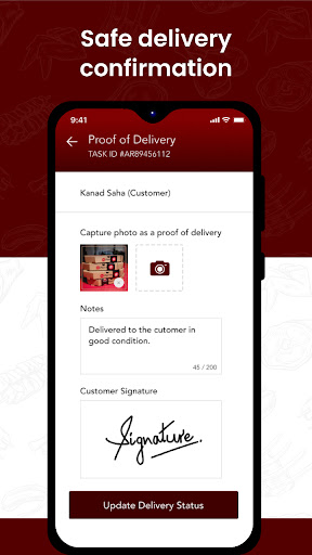 Zutton Delivery Screen 2