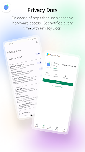 Android application Privacy Dots screenshort