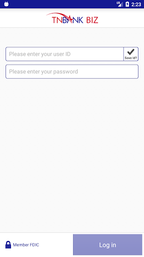 TNBANK BIZ Screen 2