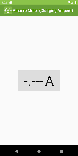 Android application Ampere Meter (Charging Ampere) screenshort