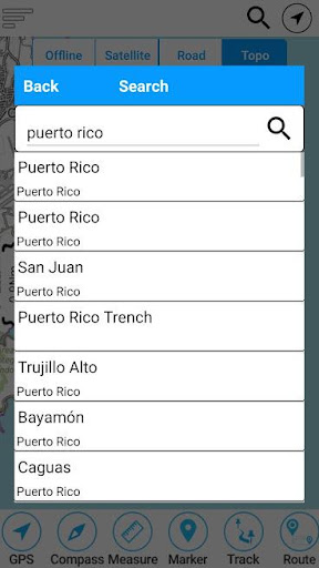Puerto Rico Offline GPS Charts Screen 2