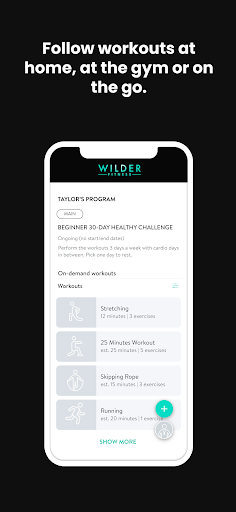 Wilder Fitness Screen 2
