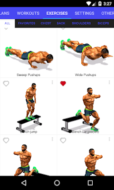 3D Home Workout(pushups,squatsのおすすめ画像2