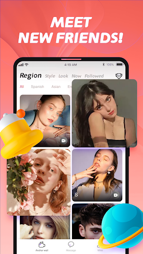 Android application SAX Chat - Live Video Call screenshort