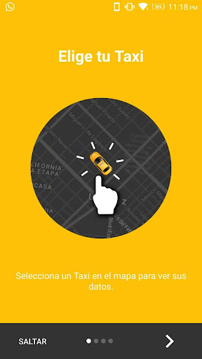 Android application beelTaxi screenshort