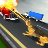 Crazy Dog Racing Simulation icon