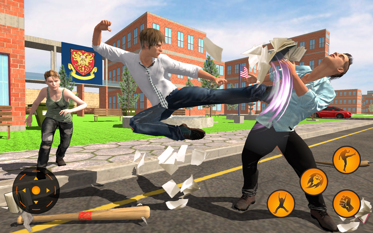 Escuela Secundaria Kung Fu Bully Fight Para Android Apk Descargar