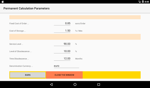 Warehouse Orders Screen 3