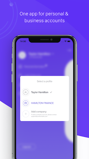“Contomobile - Mobile Payments Screen 2